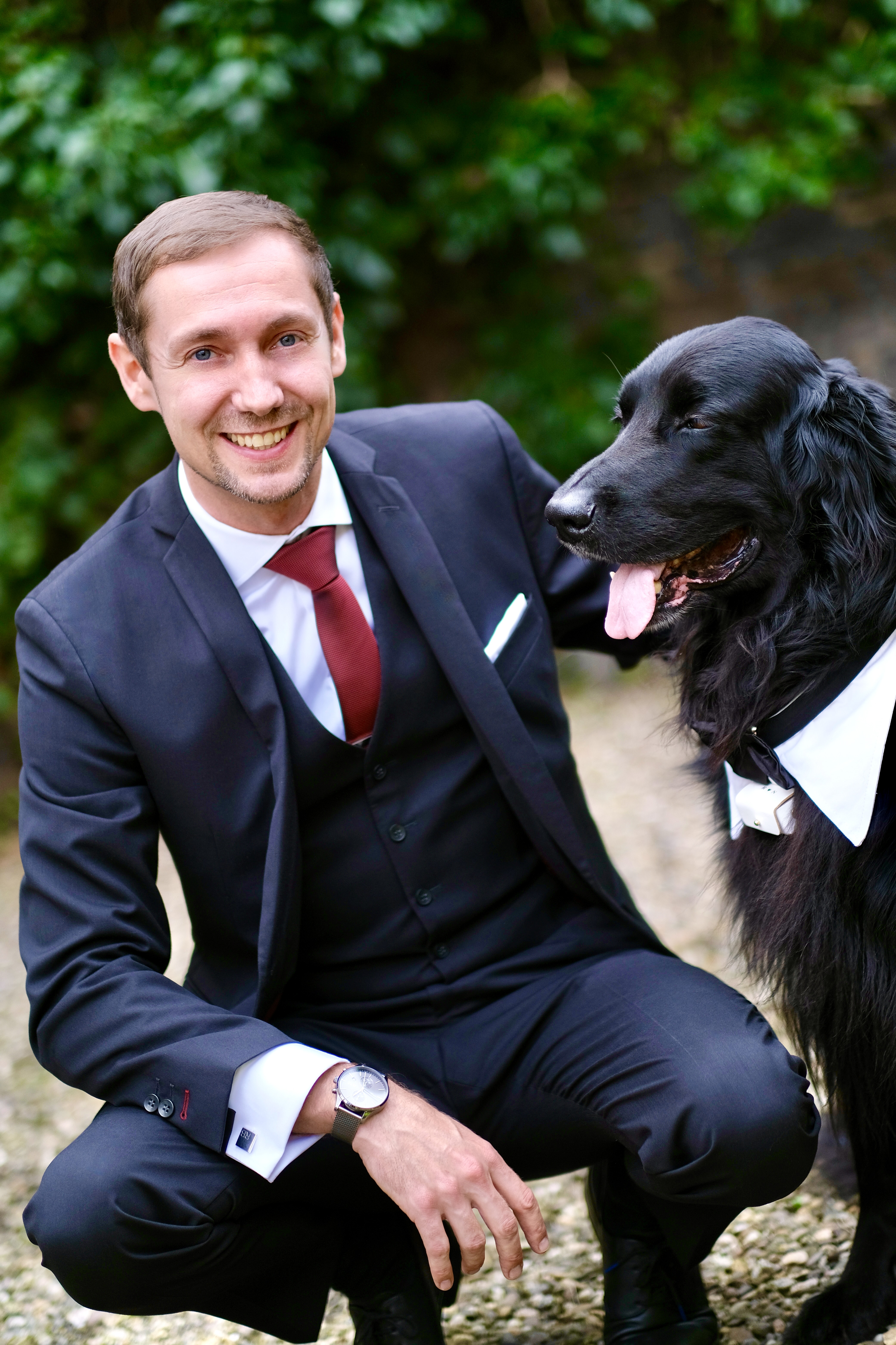 Robin Böcker mit Winni